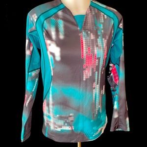 Salomon Mesh Vented Long Sleeve Athletic Top